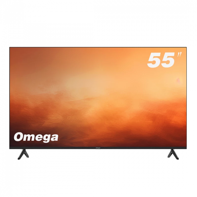 تلفزيون أوميغا تي جي 55 بوصة ذكي 4K يو اتش دي بتصميم بدون إطار دولبي فيجن اتش دي ار 10 من جي جارد - جي-جارد